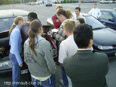 Встреча владельцев Renault Renault-клуб в Беларуси