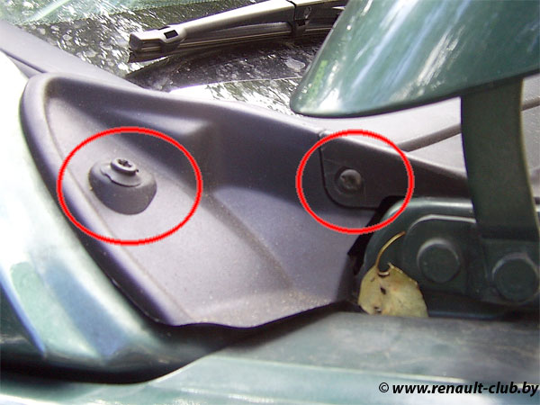 Замена фильтра салона Renault Laguna, фото 3
